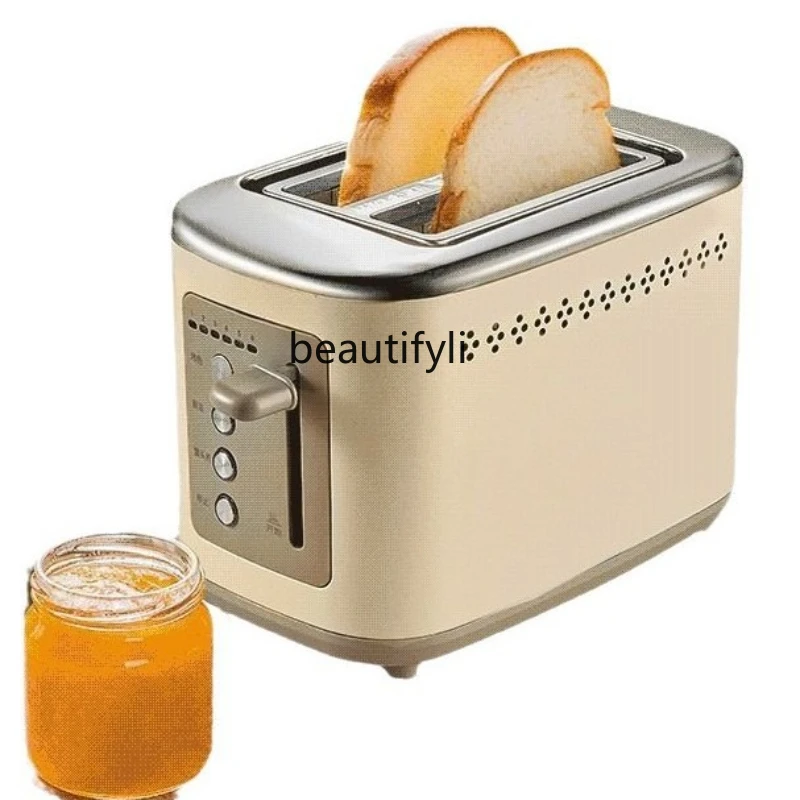 

Toaster, Toaster Breakfast Automatic Household Small Toast Steamed Bread Stainless Steel
