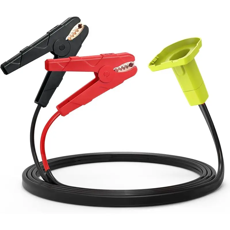

Адаптер для пусковых кабелей AUAU для аккумуляторов Ryobi 18В, 8AWG, 5.9 футов, портативное устройство для запуска легковых автомобилей и легких транспортных средств