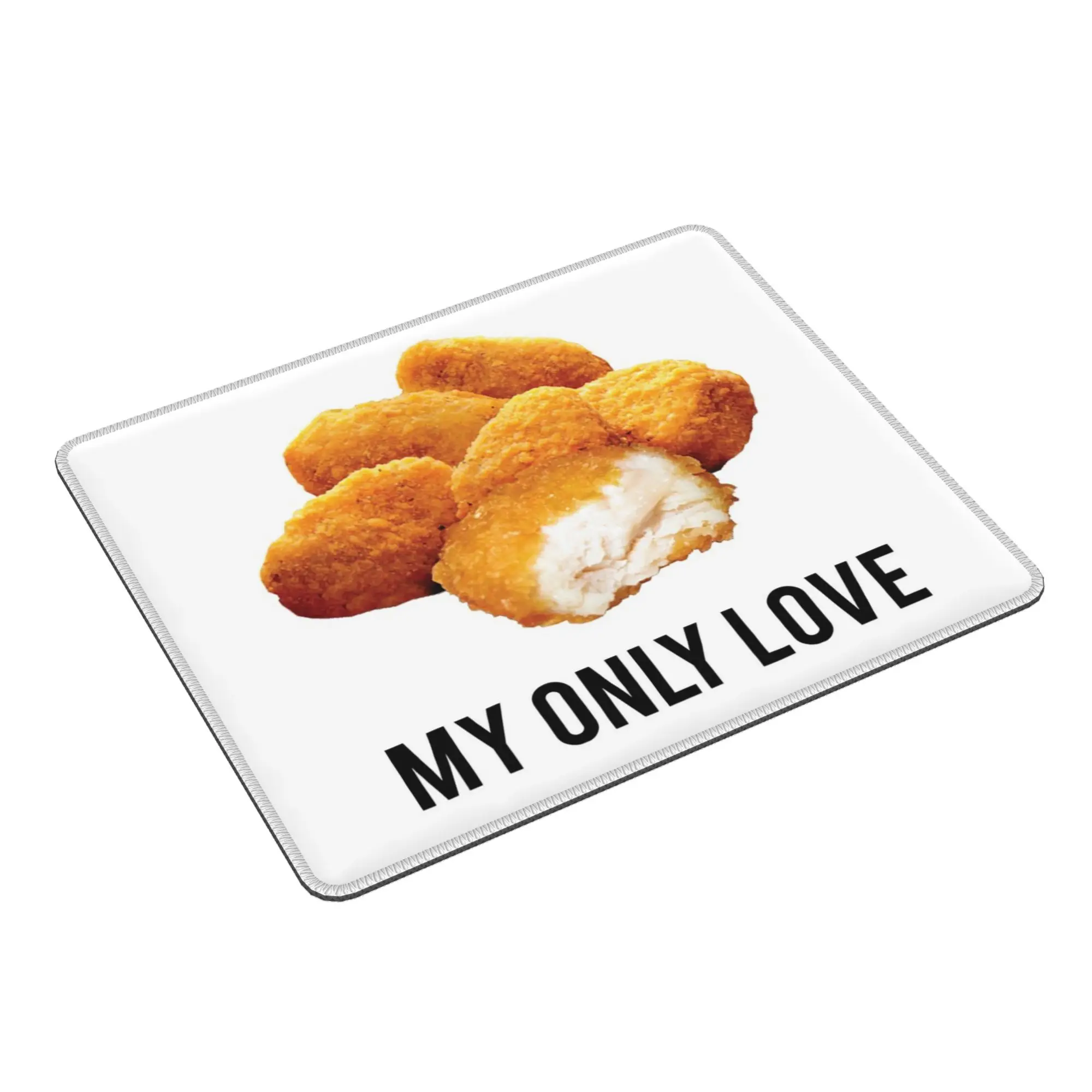

Куриные наггетсы мое только любовь Коврик для мыши Компьютерная клавиатура Коврик для мыши Игровой ПК Ноутбук Настольный коврик Офисные коврики для стола