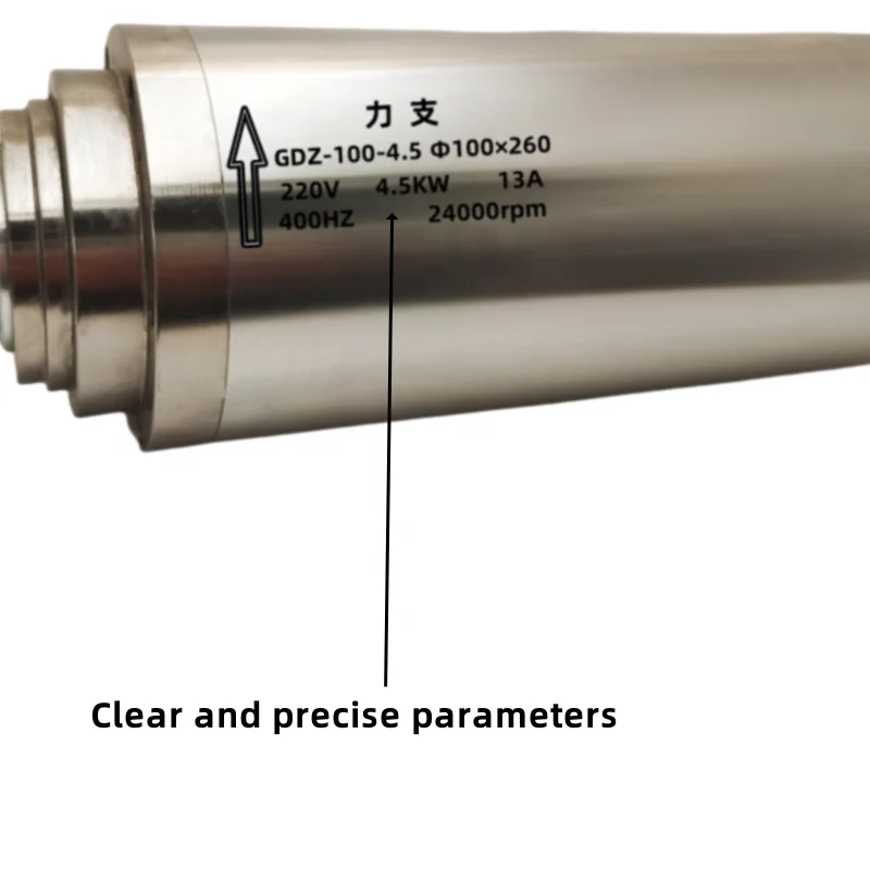 Motore mandrino di fascia alta di livello industriale robusto ampiamente utilizzato per la perforazione prodotta con componenti della pompa centrale congiunta nasale BT30