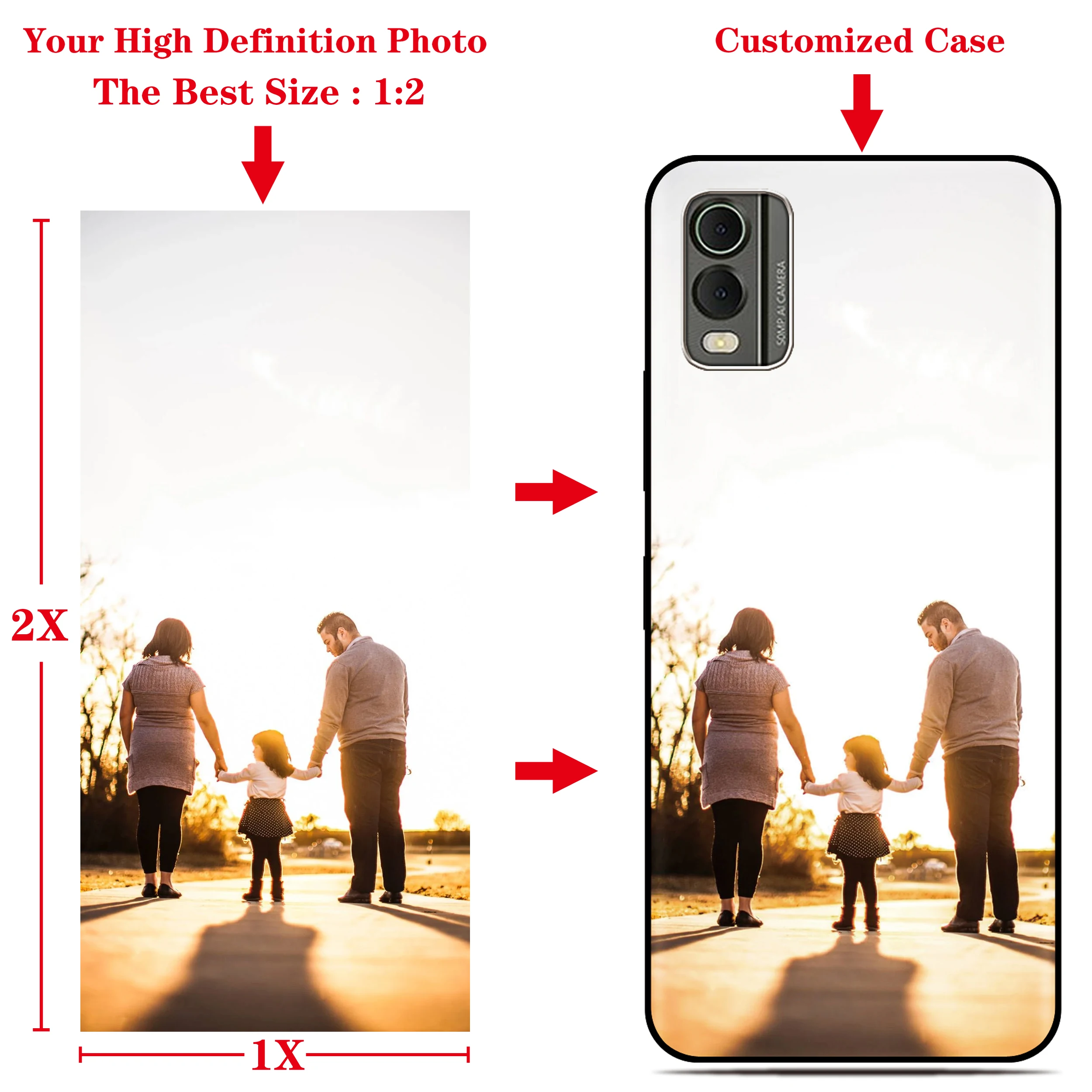 Awesome Man Phone Case For Nokia C32 G42 6.2 7.2 G21 C21 C01 G11 Plus C12 C31 C02 G22 G20 G10 C10 C20 8 C3 Custom Image Cover view 2