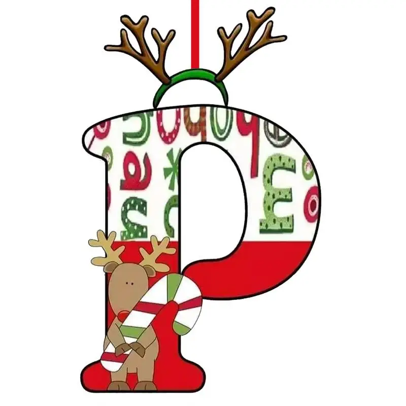 

Christmas 26 Acrylic Letters Festive Coloful 26 Cartoon Letters For Decoration Seasonal Decors For Dining Table Christmas Tree