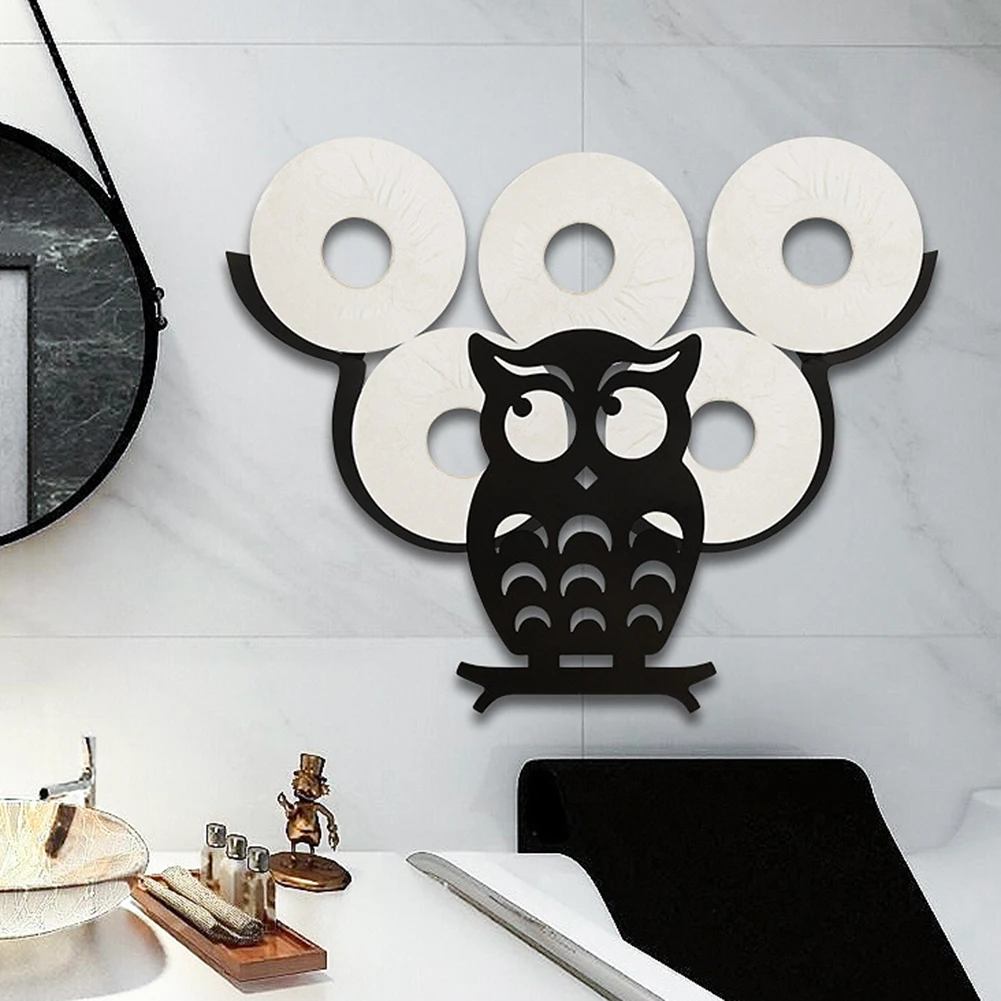 Cute Sheep Dog Shape Toilet Tissue Rack Free Standing Storage Roll Paper Holder Animal Shape Decorative Toilet Paper Rack