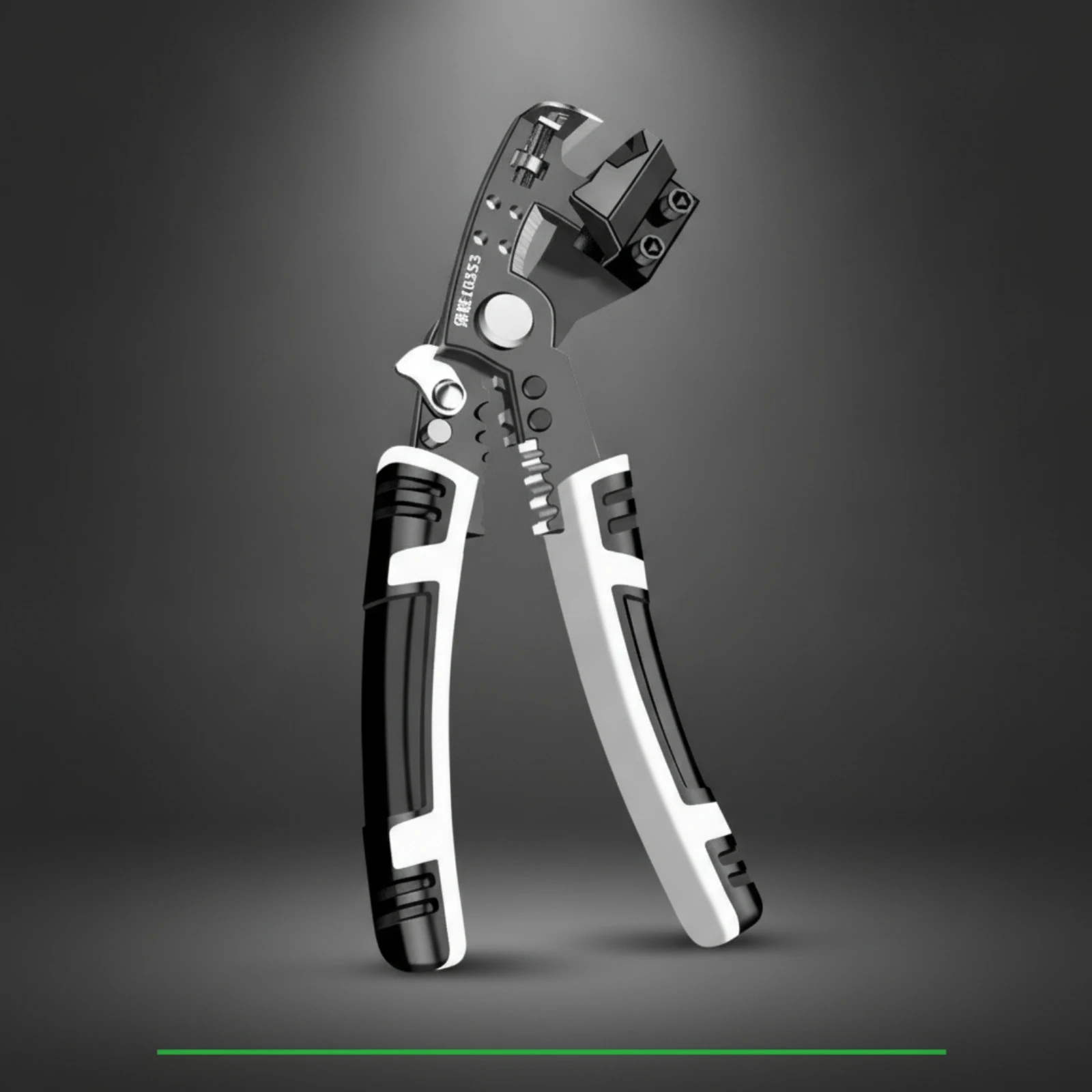 Wire Stripper Pliers Spring-Loaded Multifunction Wire Stripper for Electricians, Electrical Work, Wiring Tasks