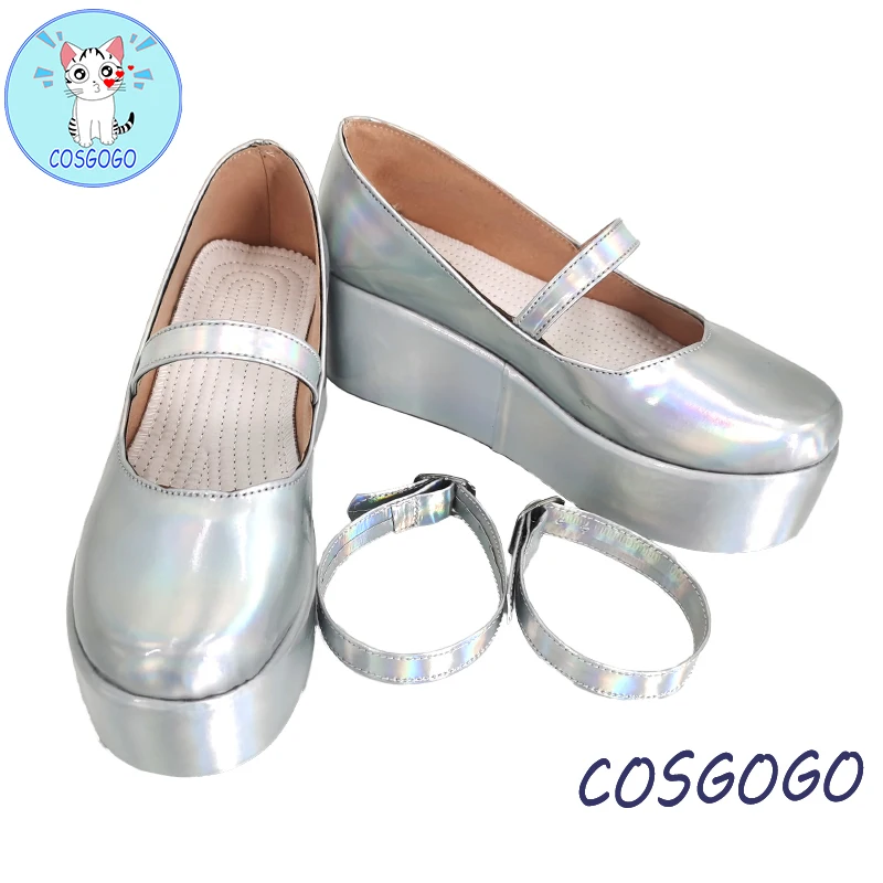 

Hololive NEEDY GIRL OVERDOSE KAngel Cosplay Shoes Angel-chan Beautiful Shoes Halloween Cosplay Shoes