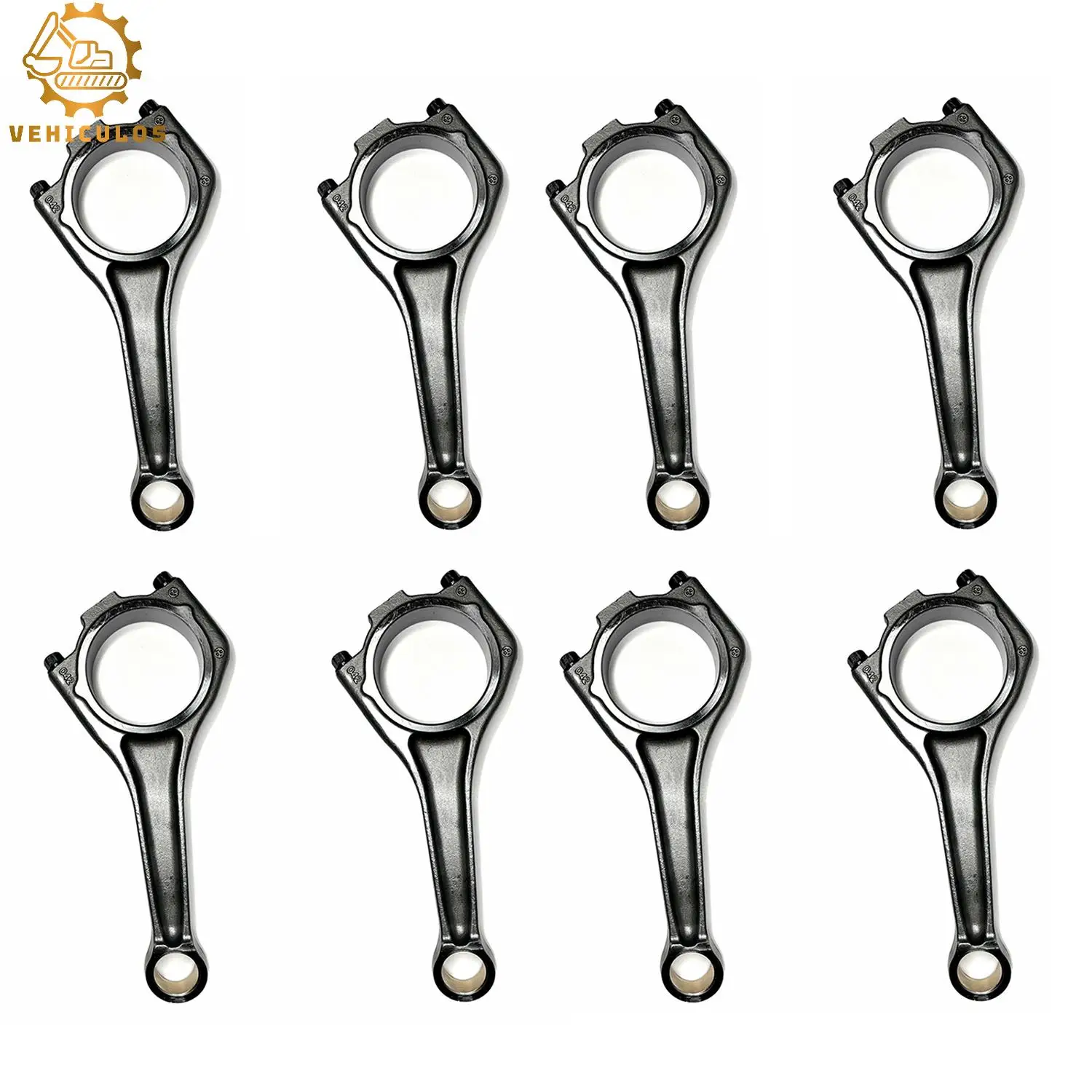 AJ133 8PCS Engine Connecting Rod For Jaguar XKR XJ XK XF XKR F-Type Land Rover LR4 Range Rover 5.0L V8 Car Accessories Parts