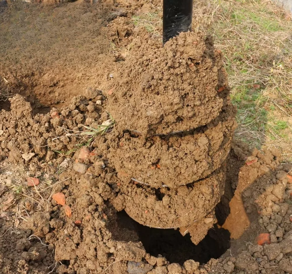 Excavator Hydraulic Auger Drive Post Hole Digger Hydraulic Tools for Digging Holes