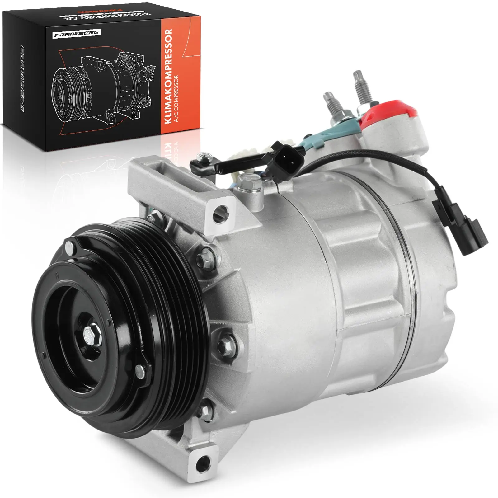 Frankberg 1x Klimaatcompressor voor Ford Mondeo IV Volvo S80 II V70 III XC60 XC70 II 136 36002747 30780443 36000331 31305833