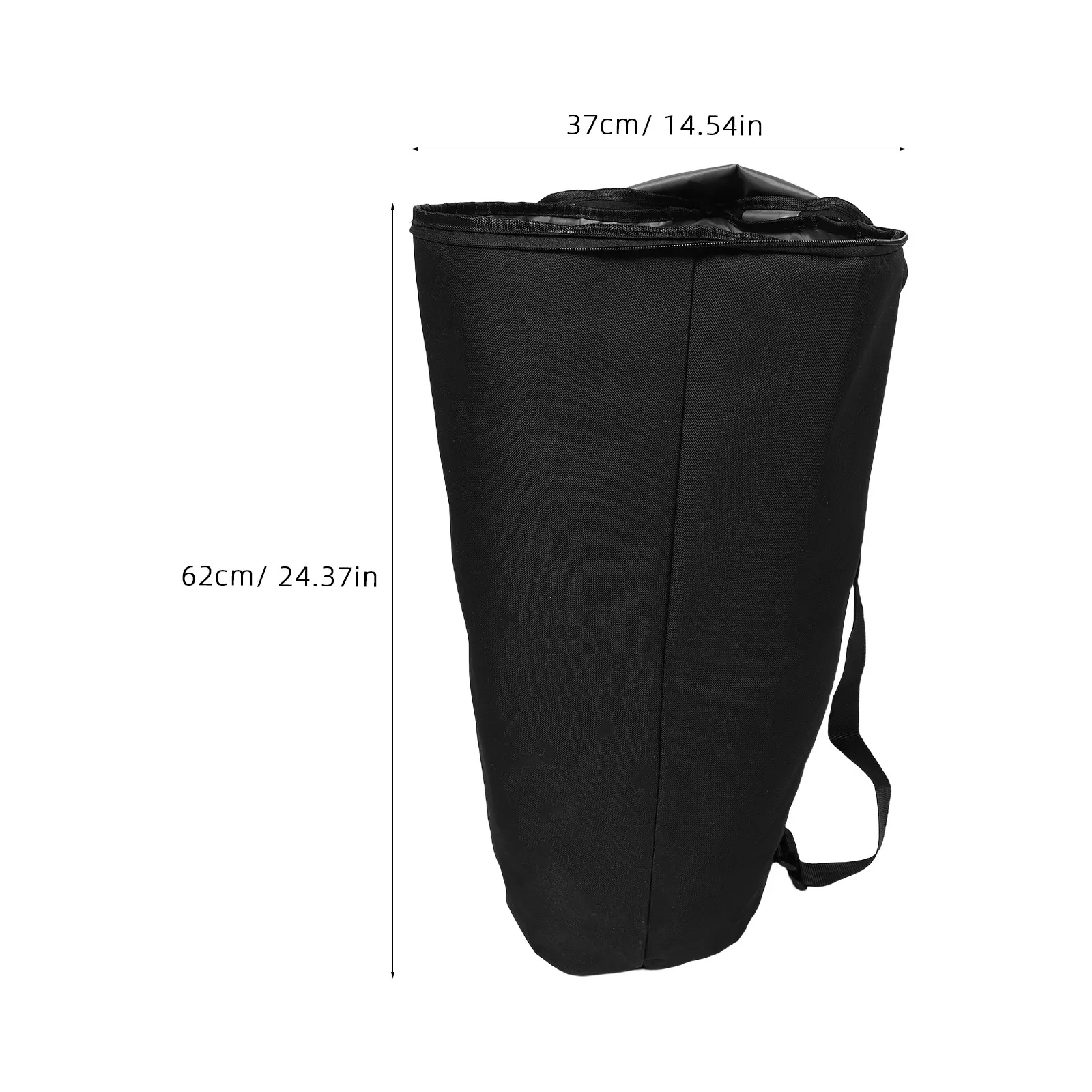 Djembe Drum Backpack Waterproof 12 Inch Double Layer Oxford Fabric Protective Case for Outdoor Performance