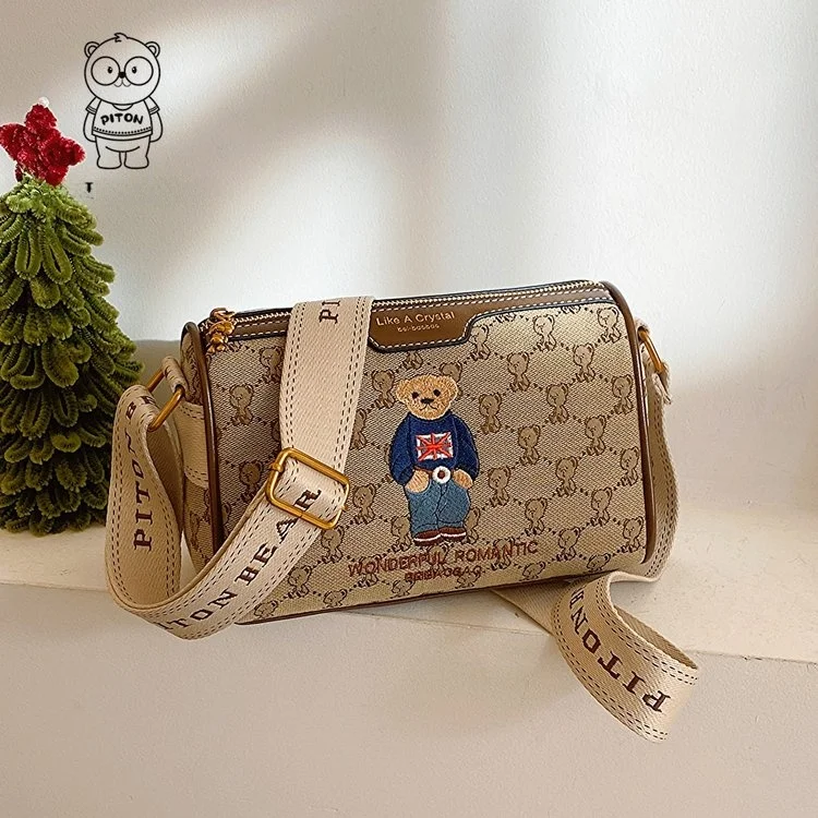 

Оригинальный дизайн, большая вместительная женская сумка через плечо в форме подушки, повседневная, простая, из холщовой ткани, сумка-кроссбоди