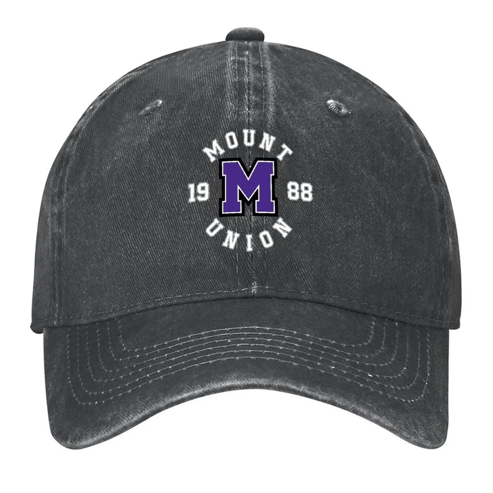 New Mount Union Baseball Cap Sun Cap Hat Man Luxury men's big size hat Wild Ball Hat Baseball For Men Women's