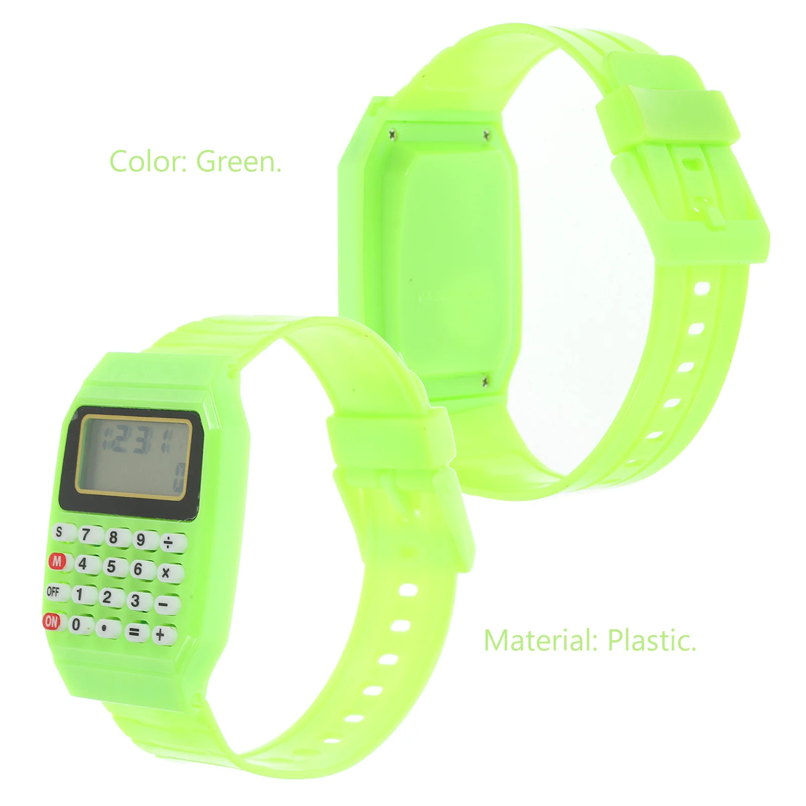 

2 Pcs Watch Type Calculator for Toddler Boys Potty Training Girls Kids Sports Watches Wrist