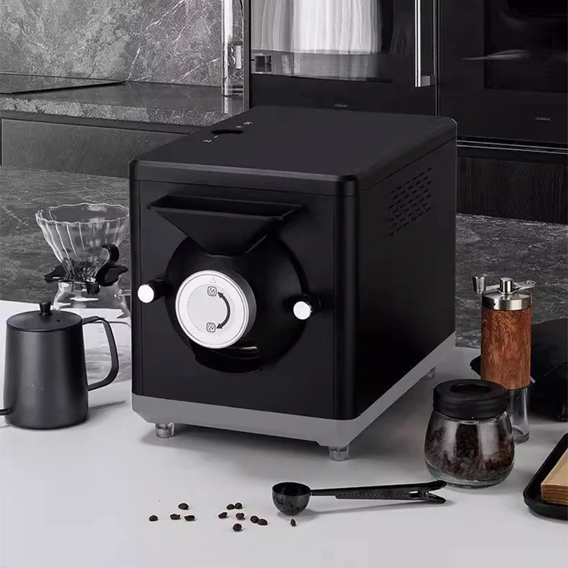 全自動ドラム式コーヒー豆焙煎機 電気加熱 小型栗、大豆、ピーナッツ乾燥機