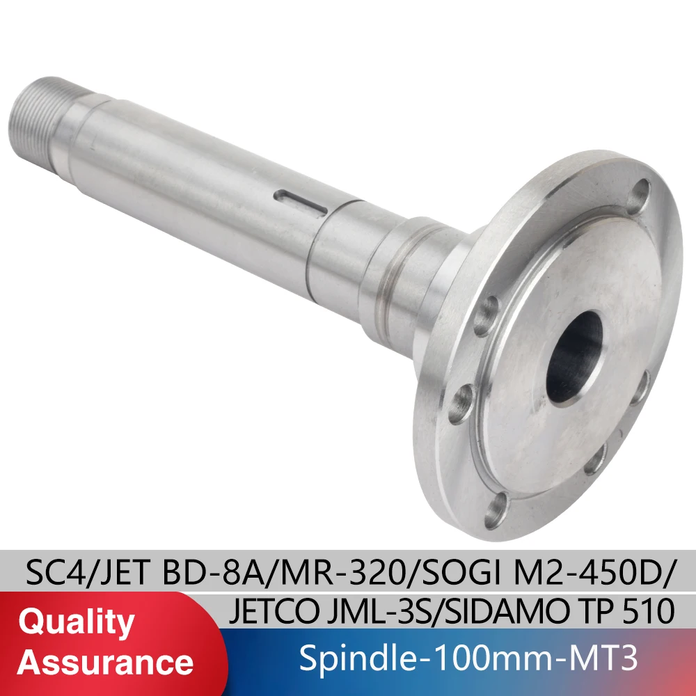 Brida de mandril 100mm MT3 # husillo de torno SIEG SC4, piezas de torno