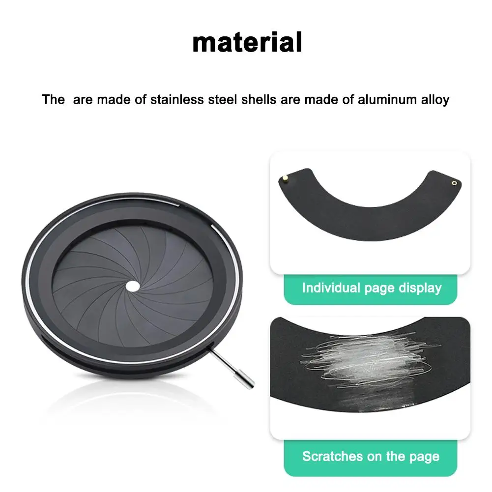 Adjustable Mechanical Aperture 4-60mm Optical Iris Microscope Laser Condenser Camera Adapter Accessories