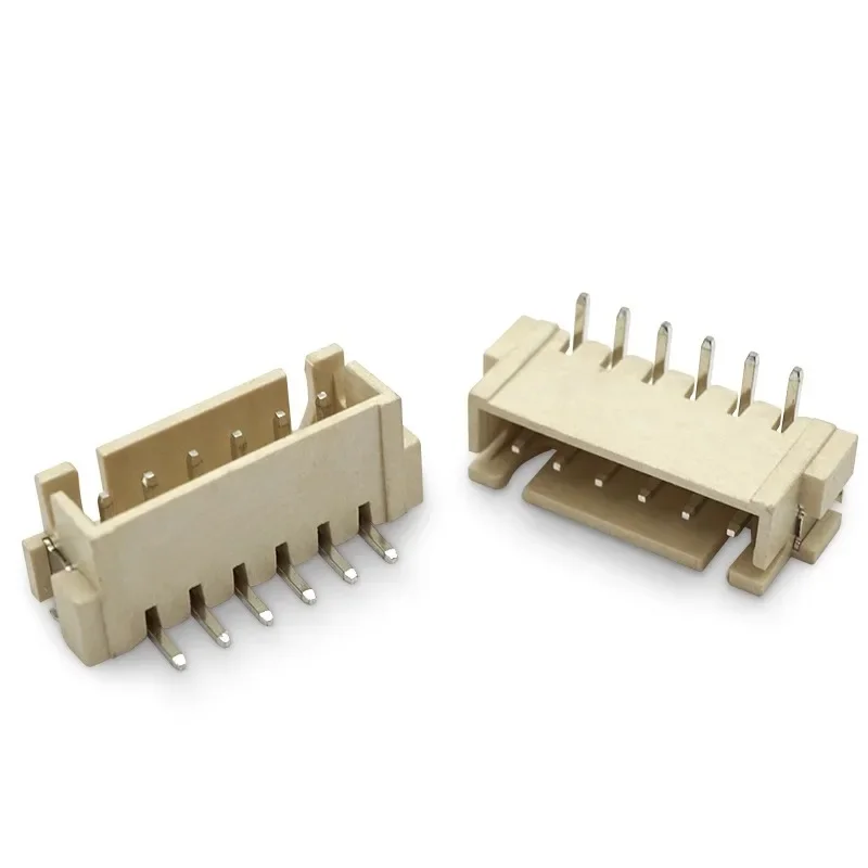 20Pcs XH2.54 Connector Vertical Right Angle SMD Socket 2.54mm Pitch Pin Header 2/3/4/5/6/7/8/9/10/12/14P Heat Resistance