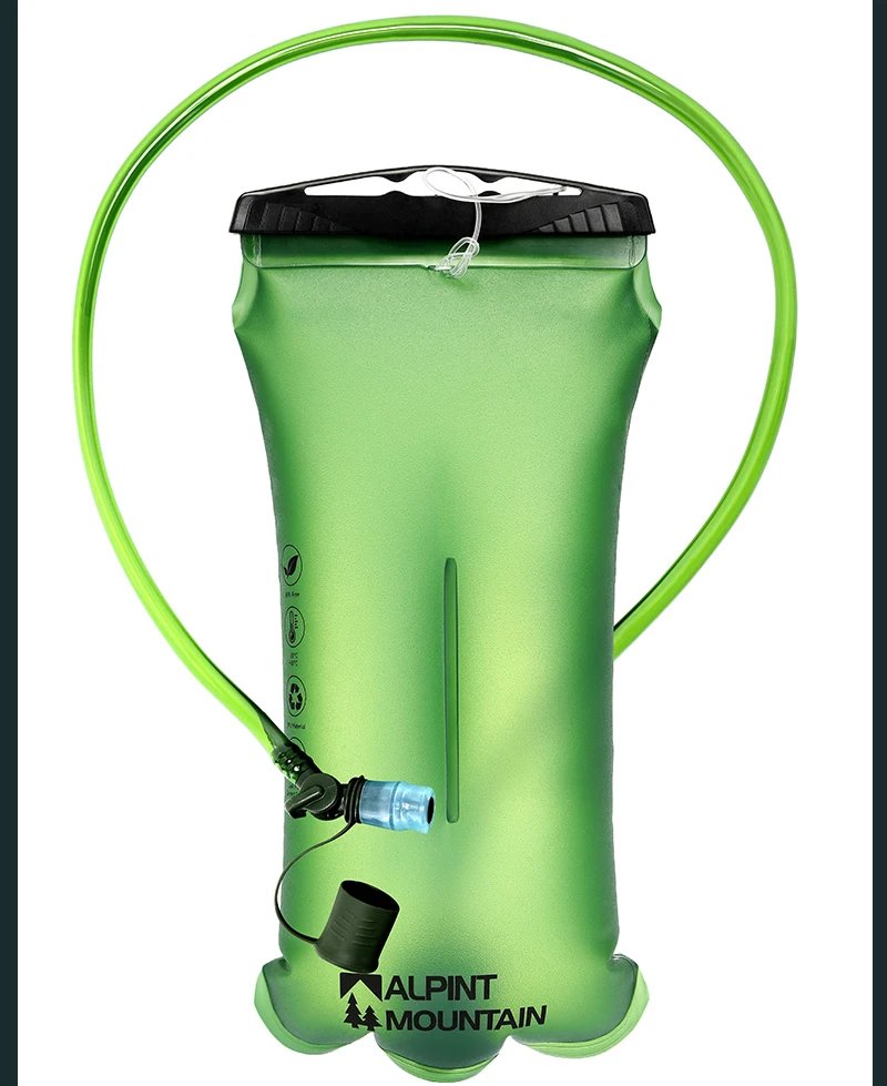 2L Hydration Bladder BPA-Free Leak Proof Durable Water Reservoir for Cycling,Hiking,Running,Climbing,Biking TPU Material