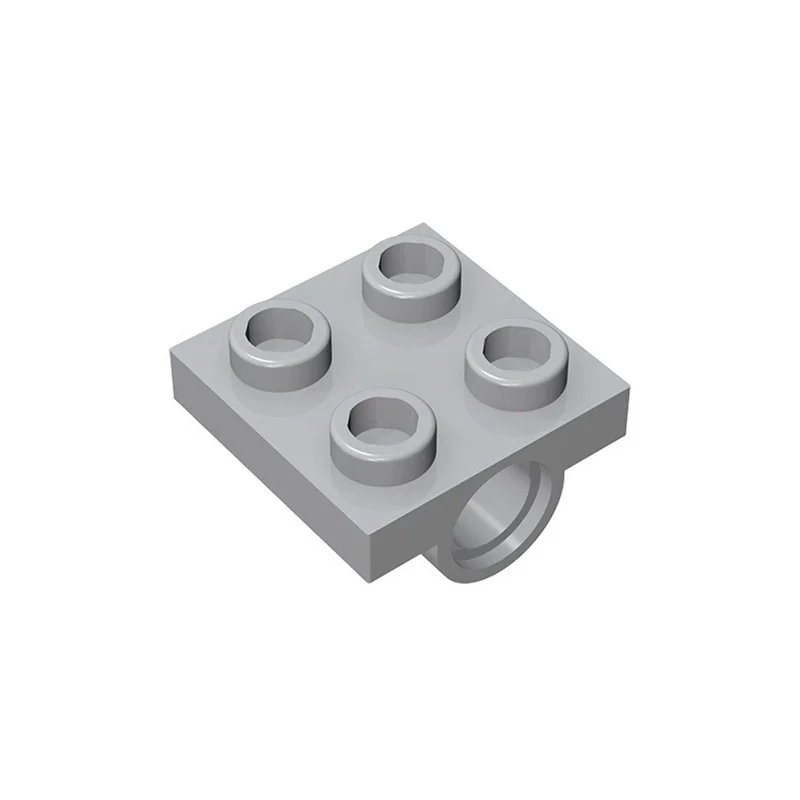 50 Stück MOC-Teile 2817 Platte Modifiziert 2 x 2 mit Stiftlöchern Bausteine Kompatibel mit anderen Bauteilen – Detail 5