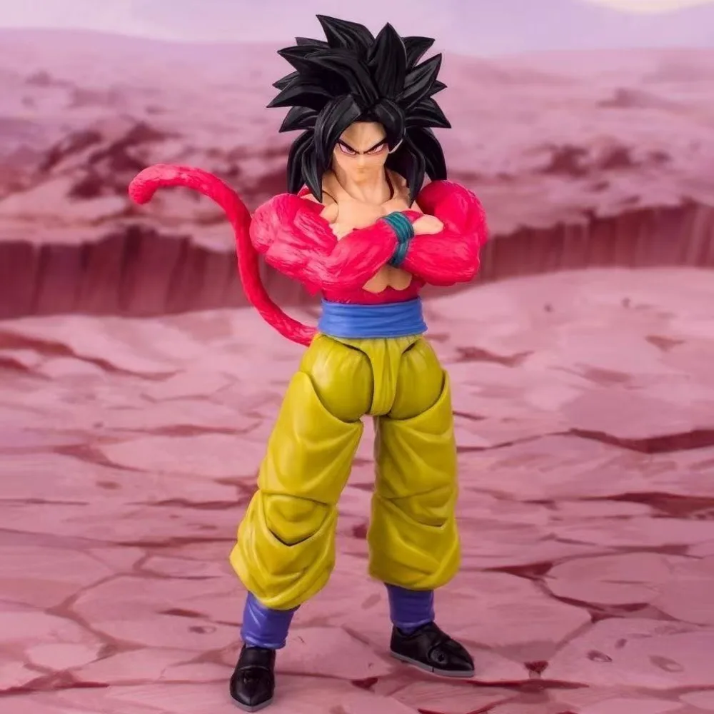Demoniacal Fit Dragon Ball Super Saiyan SSJ4 Son Goku Untamed Power Articulated Action Figure Collectible Model Toys Gifts view 2