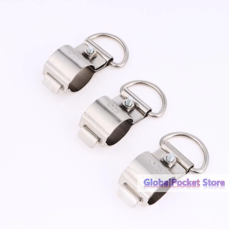 1/4Pcs Universal Shoulder Strap Trimmer Shaft Clamp Grounding Wire Pipe Clamp Cordless String Trimmers Garden Equipment Parts