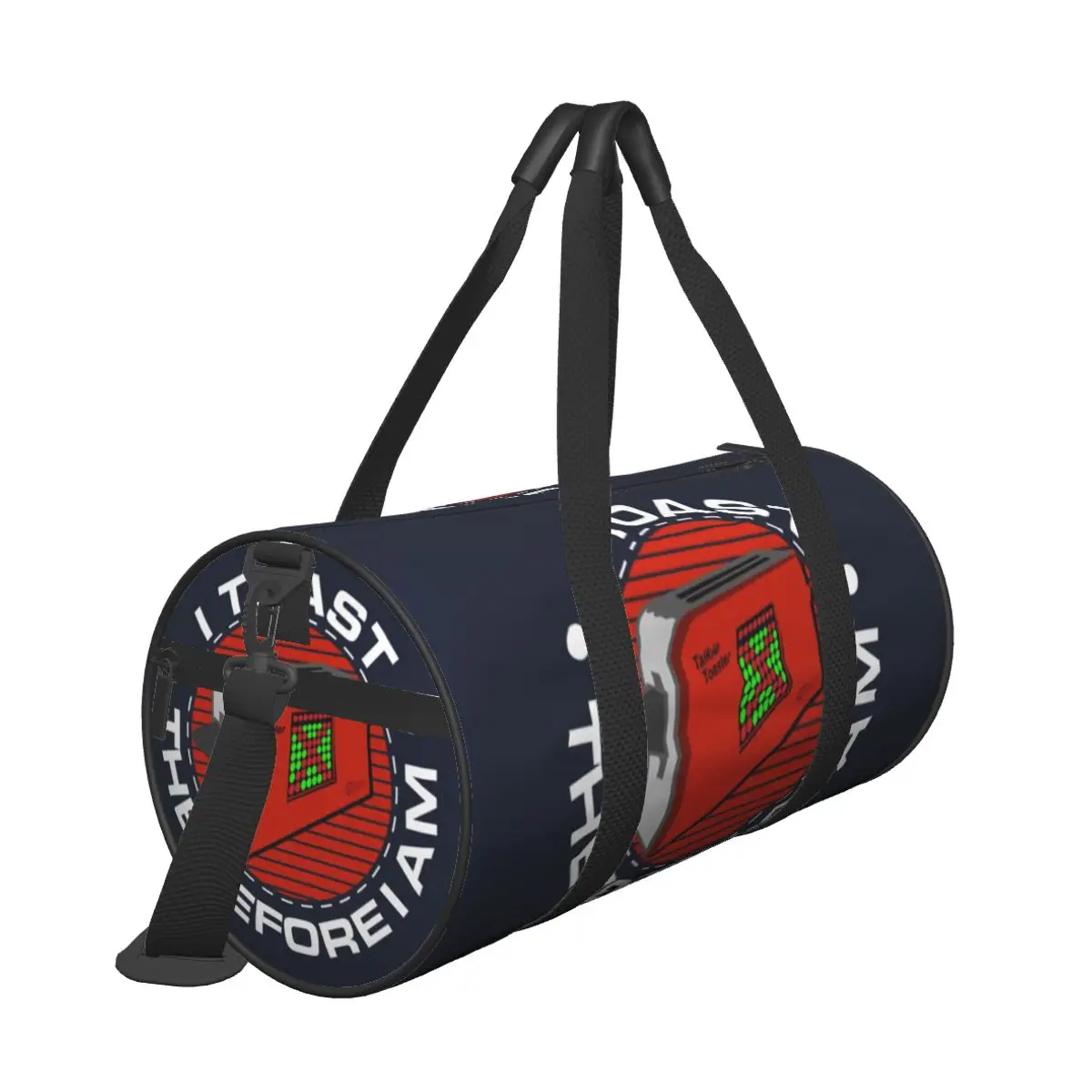 Hot Sale Talkie Toaster - I Toast Therefore I Am Travel bag Cruise Travel Sports Duffel