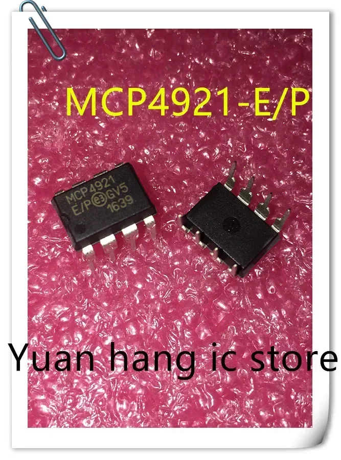 10PCS IC MCP4921-E/P MCP4921 DIP8 Original authentic and new Free Shipping IC