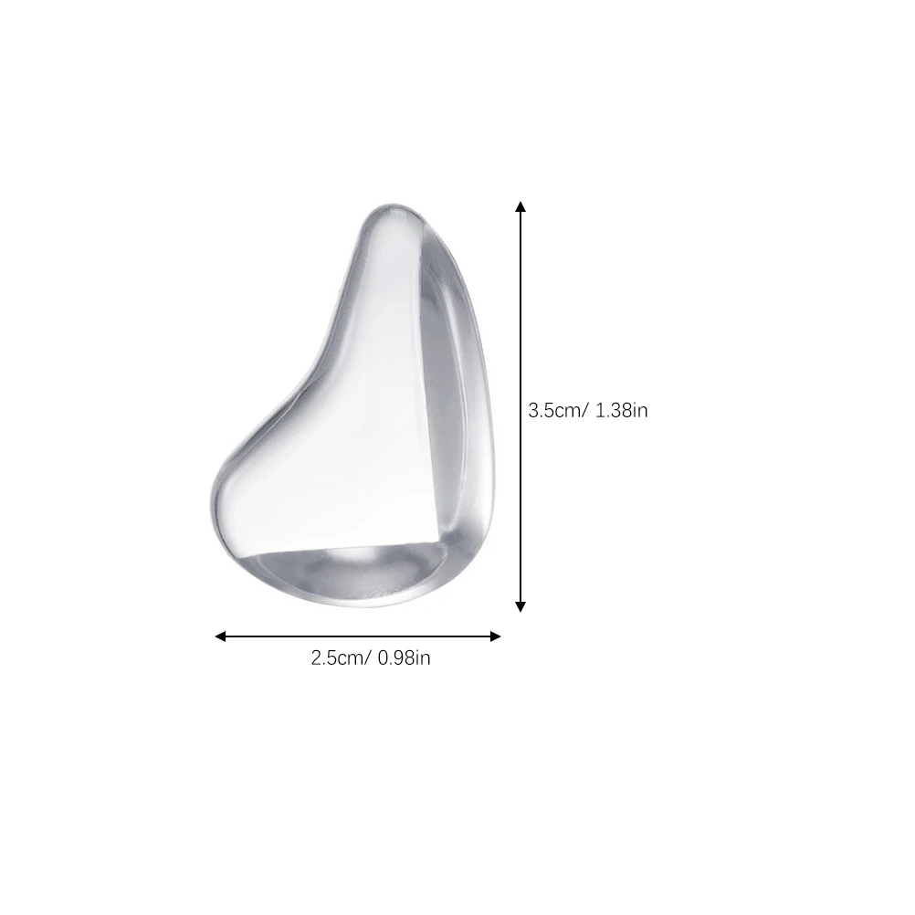 

12Pcs Baby Proof Corner Guards Transparent Silicone Adhesive Safety Protectors for Furniture Edges Table Desk Bed Stairs