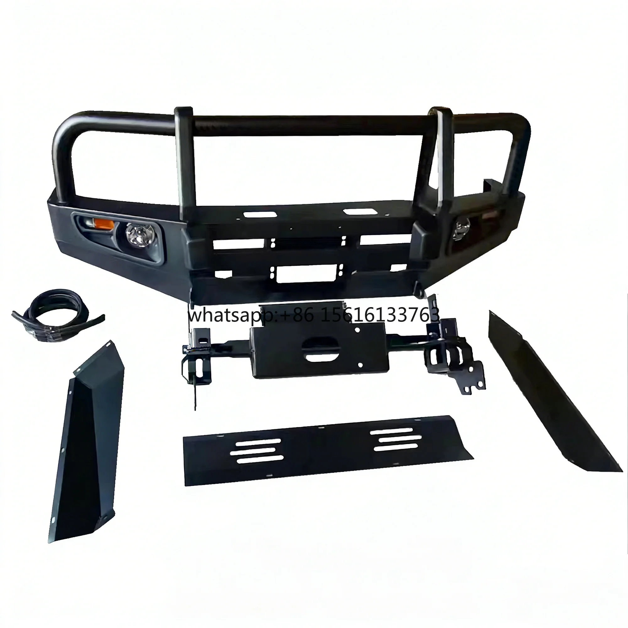 

Factory Price Winch Bull Bar Front Bumper Rear Bumper with Tire Carrier for TOYOTA Land Cruiser Pickup LC70 LC71 LC75 LC76 LC79