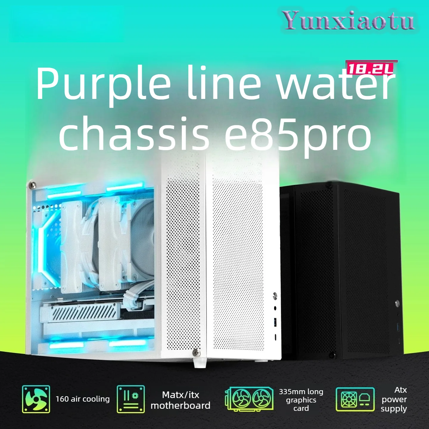 Mini Itx Case With Handle Portable - E85PRO Mini ITX MATX – компактный