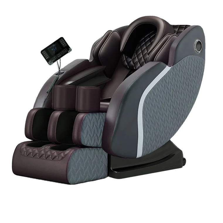 

Роскошное коммерческое массажное кресло с нулевой гравитацией, подушка безопасности для всего тела, функция декомпрессии, музыкальные ягодицы, ролик, умный большой экран