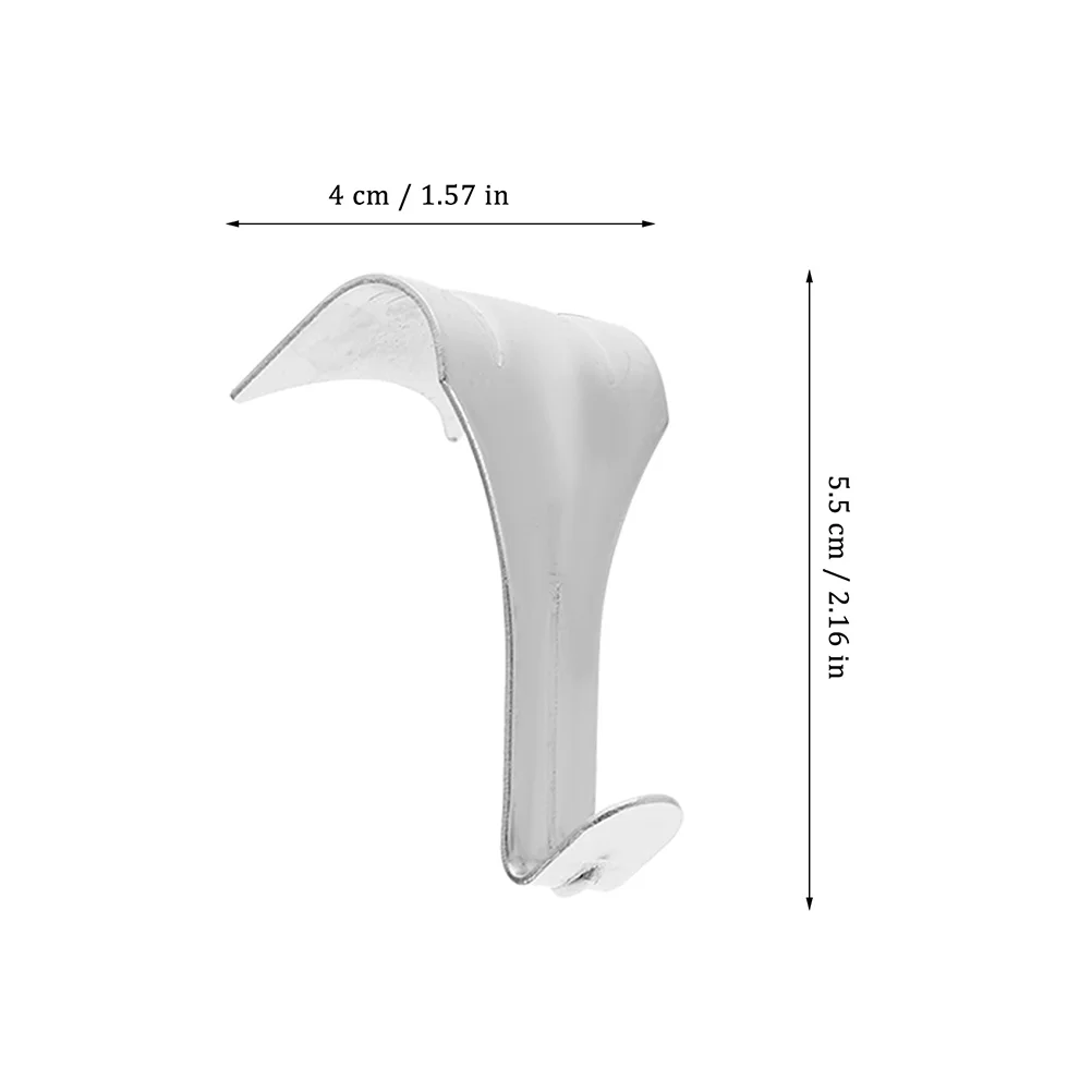 20 Stück Haken zum Aufhängen, S-Haken-Aufhänger, Spiegel, Fotorahmen, Bilderschienen-Aufhänger, Malwerkzeug, Wandformung, Formschienen, Platte
