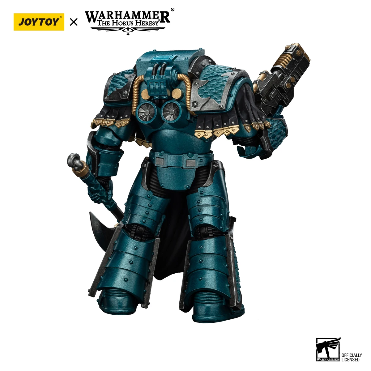 [재고 있음] JOYTOY Warhammer 30K 1/18 액션 피규어 Alpha Legion Lernaean Terminator 3PCS 애니메이션 군사 모델