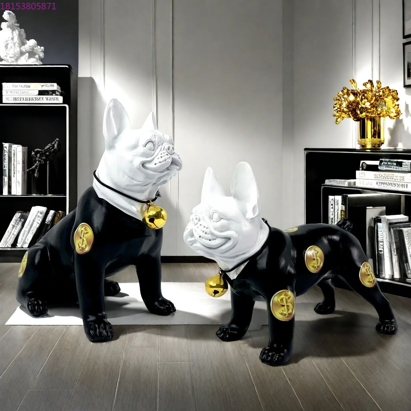Ornament Office Home Living Room Entrance Decoration Animal Ornament Resin Crafts