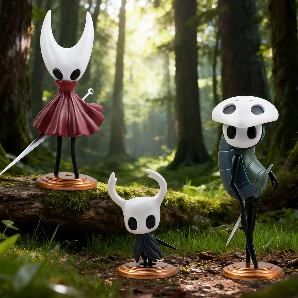 3 pçs/set cavaleiro oco anime figura gk jogo anime estatueta figura de ação modelo pvc decoração ornamento brinquedos colecionáveis