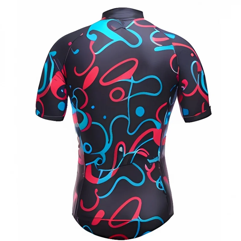 Men's Cycling Jersey MTB Mountain Bike Shirts Offroad Motorcycle Jersey Offroad Bike Shirts Quick Breathable Comfortable Fabric