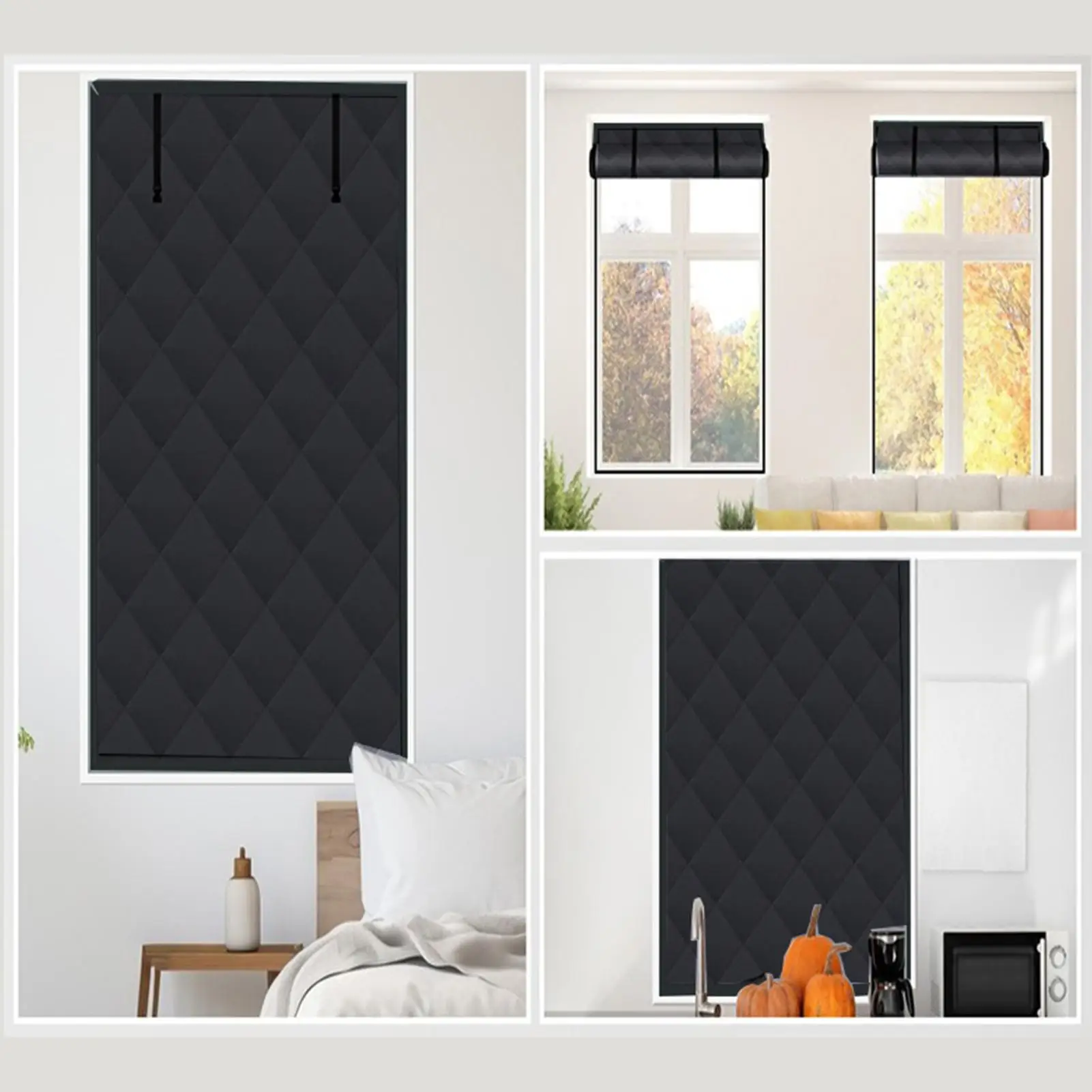 

Оконная изоляция для зимней изоляции, 3-слойное покрытие, теплый зимний комплект изоляции для окон для спальни, дома, подвала, гостиной