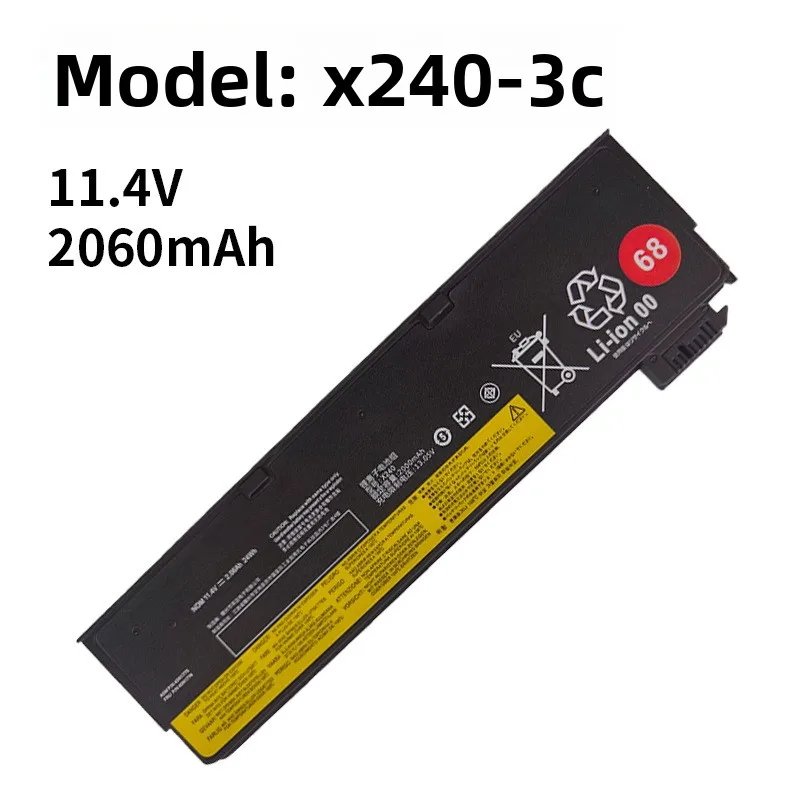 For Lenovo X240 X250 T440 T450 T460P L450 X260 X270 Notebook Battery  High Capacity Battery High Quality Replacement Battery
