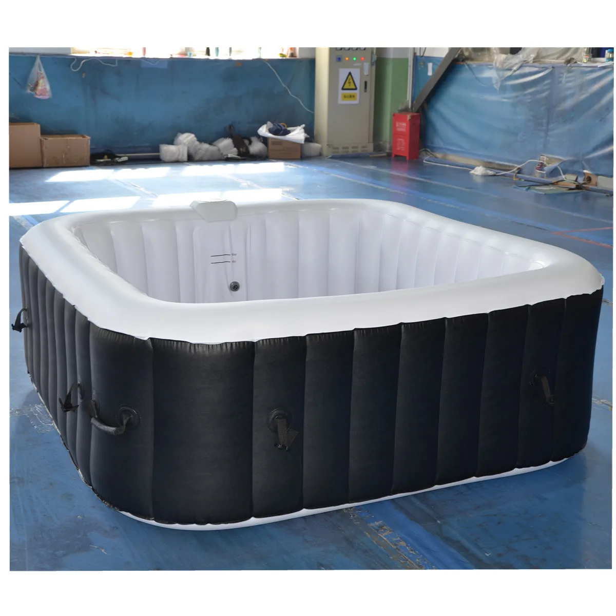 Outdoor 6 8 Person Round Square Laminated PVC DROP STITCH Inflatable Kids Adult HOT TUBS Bathtubs