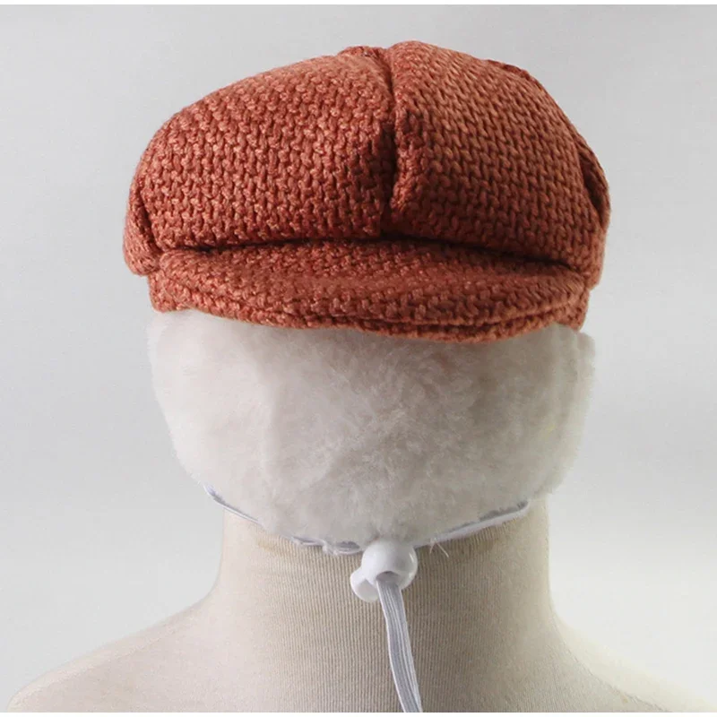 S/L Retro Newsboy-Mützen für Haustiere, Baskenmütze, Haustier-Verkleidungshut, Fotoshooting-Katzenzubehör, Welpenmütze, Kopfbedeckung für Hunde und Katzen, Geschenk – Detail 5