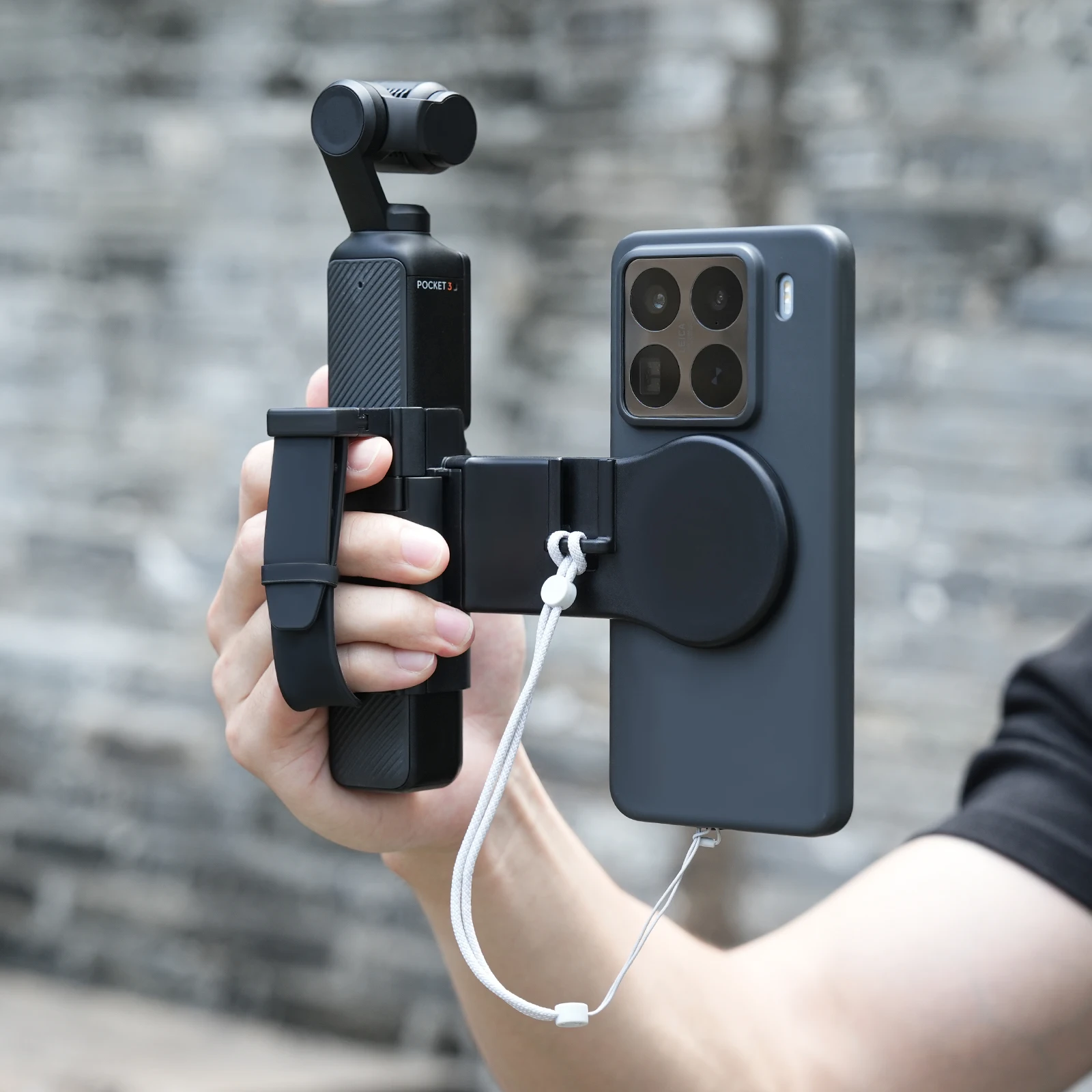 

Hand Band Magnetic Expansion Adapter Phone Teleprompter Holder Mount Extension Handle For DJI Osmo Pocket 3 Camera Accessories