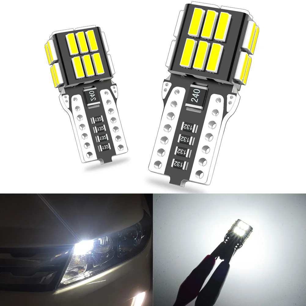 

2Pcs T10 W5W 194 168 LED Bulbs 12V Car Signal Lights For JETTA MK5 MK6 CC Touareg Volkswagen Polo Golf 4 5 6 7 GTI Passat B6 B5