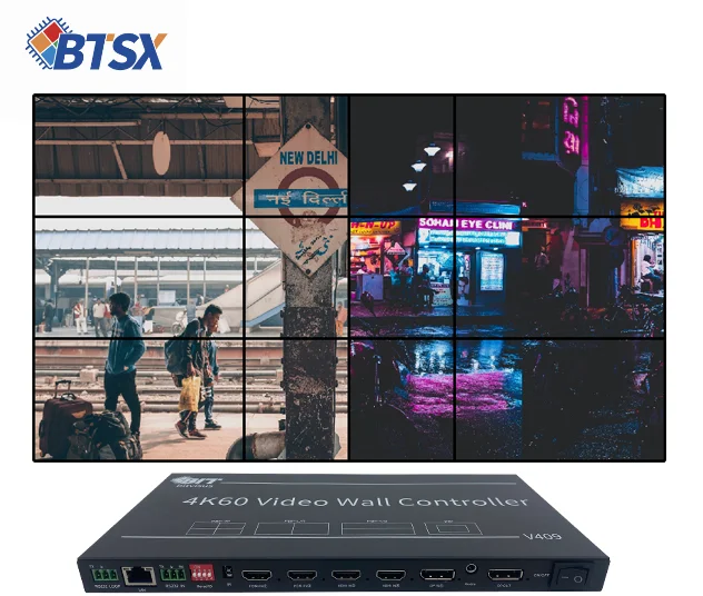 Professional Audio 4K 8K HDMI Switcher 1x3 3x5 2x3 for LCD/ LED Screen Video Wall Controller Processor