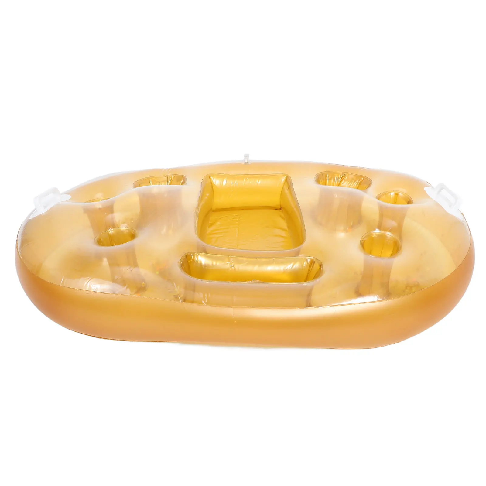 1 Stück aufblasbarer Getränkehalter, schwimmender Pool-Getränkeuntersetzer, wiederverwendbarer Getränkehalter für Schwimmbad, Whirlpool, Party, Wasserspiel