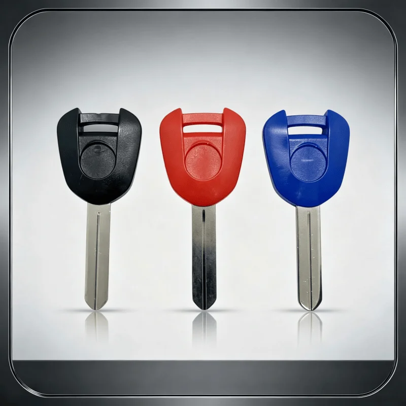 Motorcycle Uncut Blank Replacement Key Removable Chip Housing for Honda CBR650R CBR500X CBR1100 CB1300 NC750 MN4