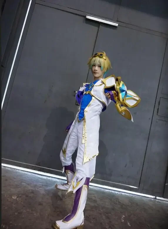 

Game LOL Ezreal Cosplay Star Guardian Cosplay Costumes EZ Cos The Prodigal Explorer Costume Full Set Dress