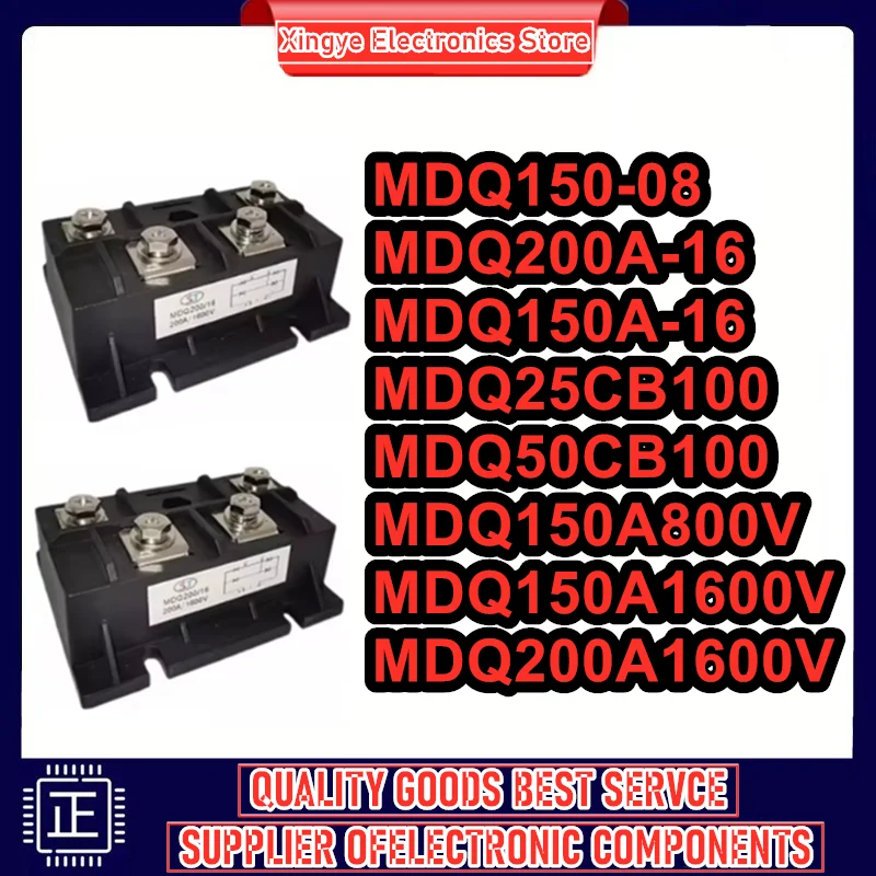 

Модуль IGBT MDQ150-08 MDQ200A-16 MDQ150A-16 MDQ25CB100 MDQ50CB100 MDQ150A800V MDQ150A1600V MDQ200A1600V