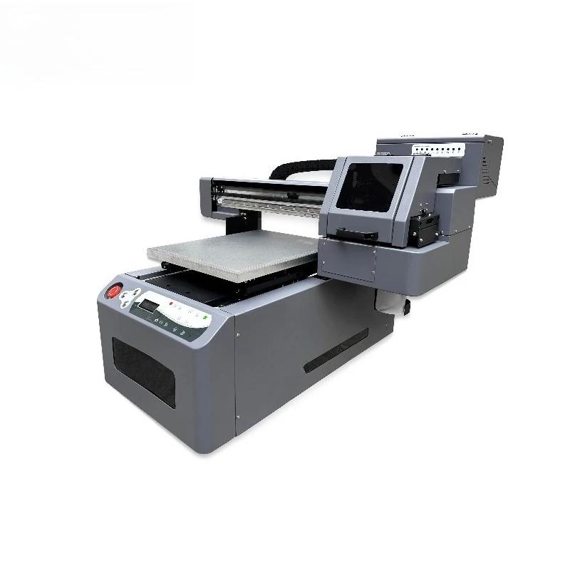 4050 UV Flatbed Printing Machine Multifunctional XP600 I1600 I3200 Head Print Rigid & Flex Materials Customized