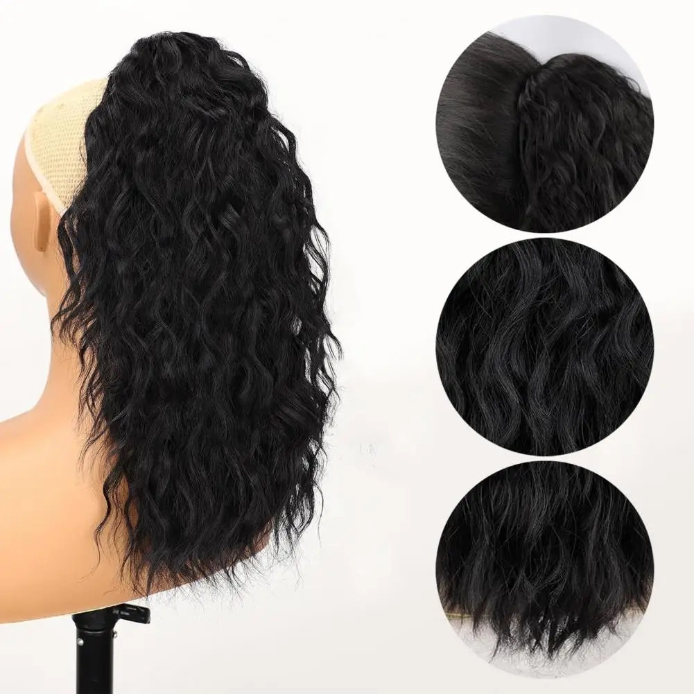 Heat Resistant Wig Women Ponytail Extension Women Long Curly Ponytail Extension Natural Looking Fluffy High for Stylish