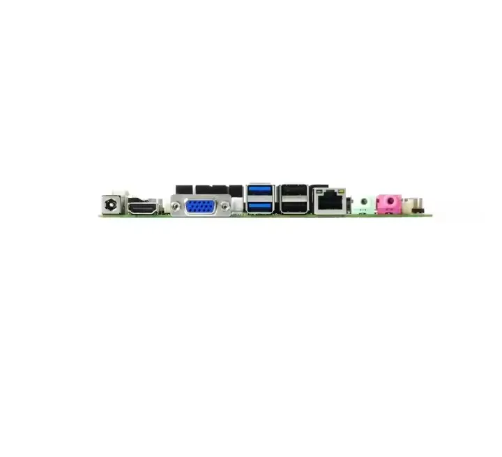computer motherboard with processor   Celeron BayTrail J1900CPU Memory DDR3 2LAN VGA LVDS SIM Slot