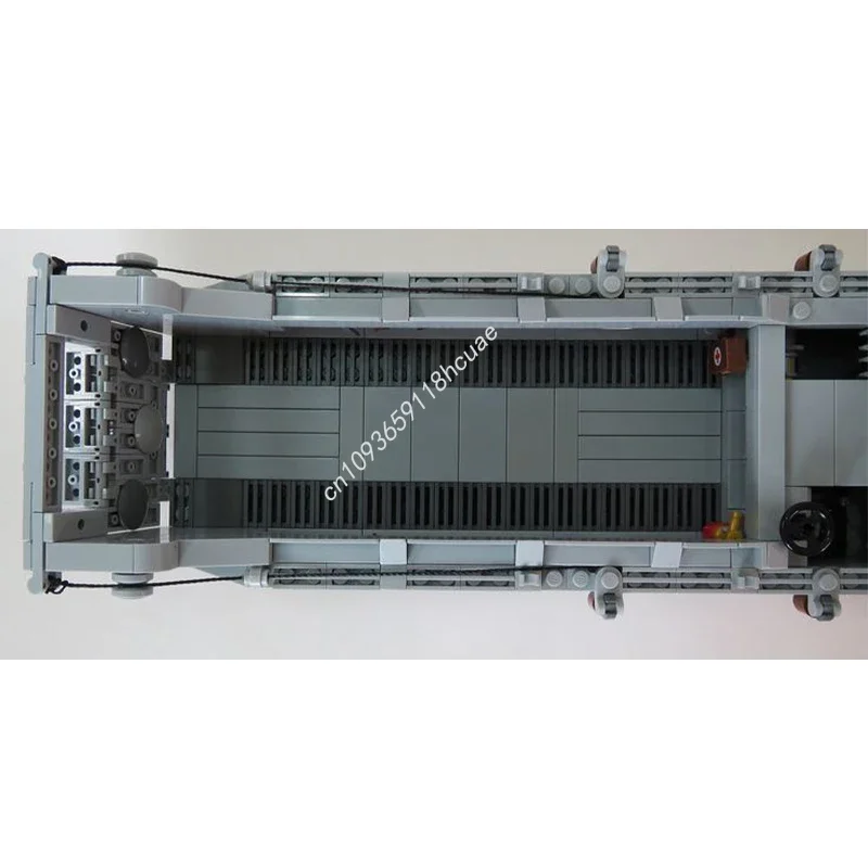 661pcs MOC LCVP HIGGINS BOOT DDay Ww2 Nan Model Bouwstenen Architectuur Idee Modulaire Kinderen Speelgoed Kerstcadeaus